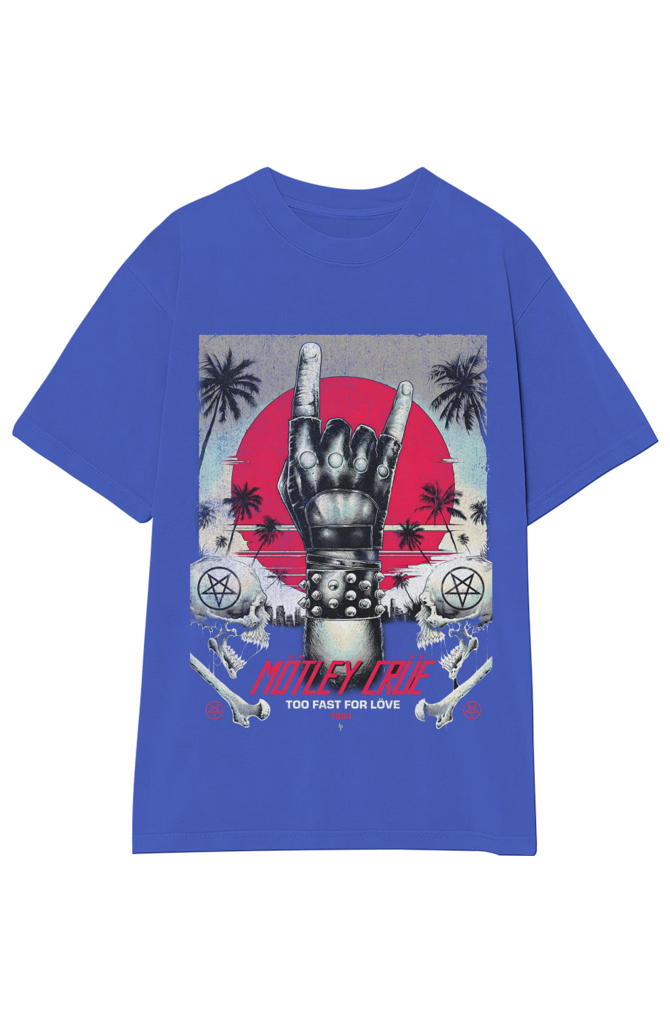 MOTLEY CRÜE TOO FAST FOR LOVE 1981 VINTAGE TEE