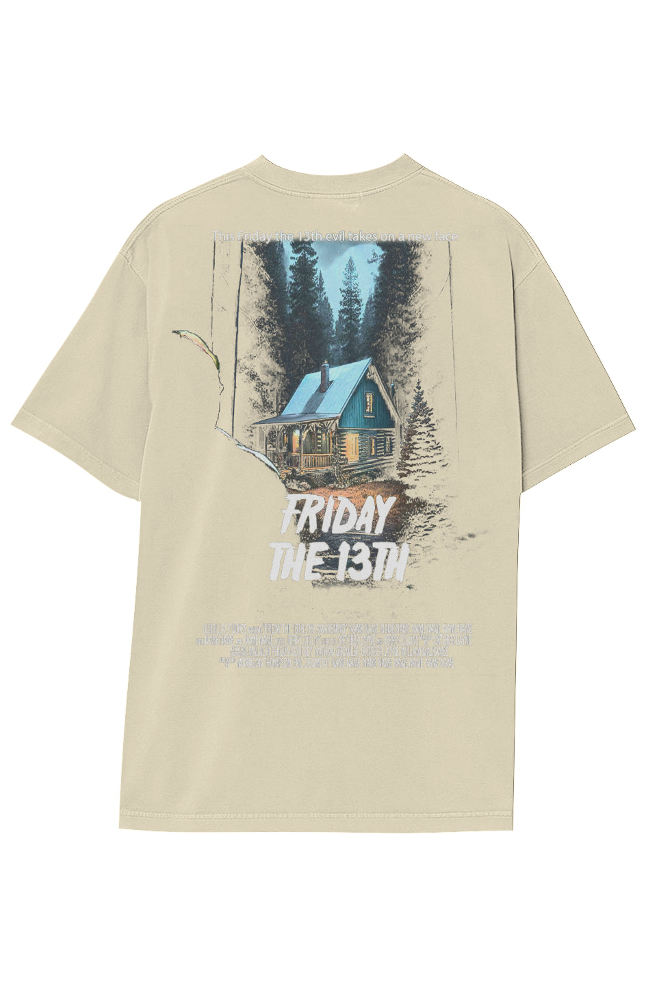 HALLOWEEN: FRIDAY THE 13TH TEE (Double Sided)