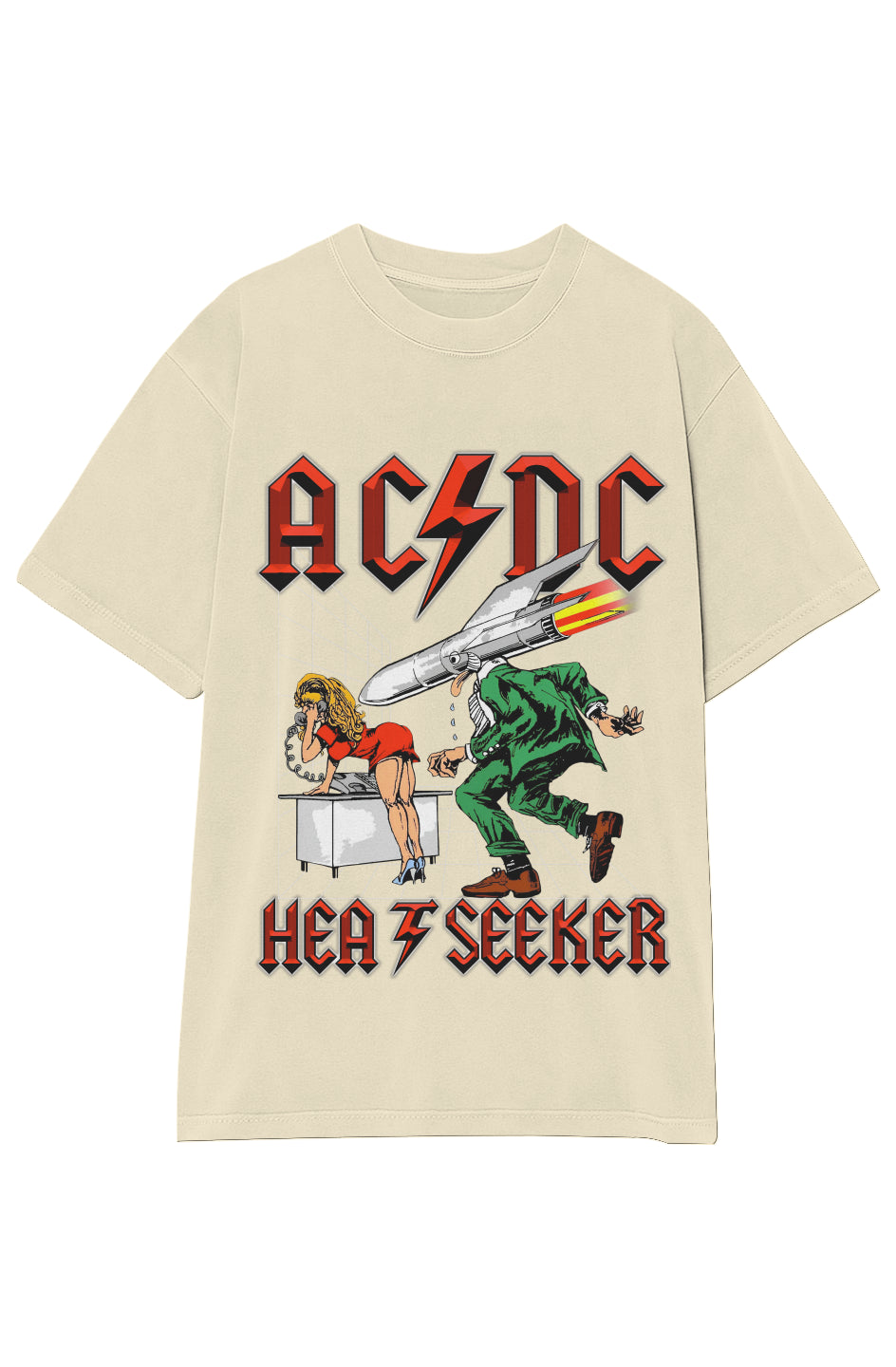 AC/DC HEAT SEEKER TEE