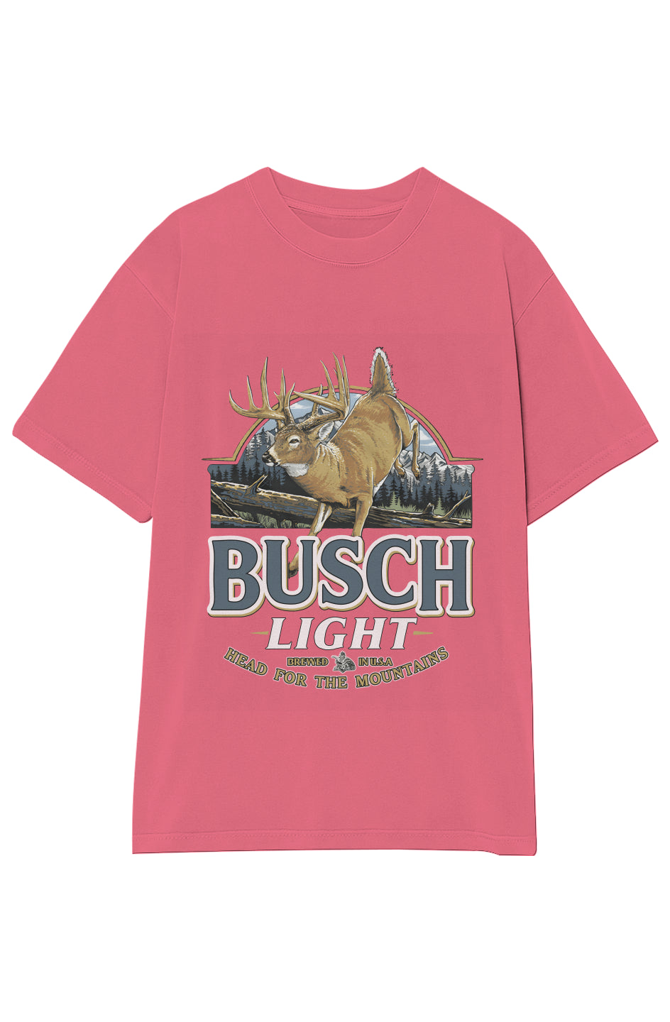 BUSCH LIGHT HEAD FOR THE MOUNTAINS TEE