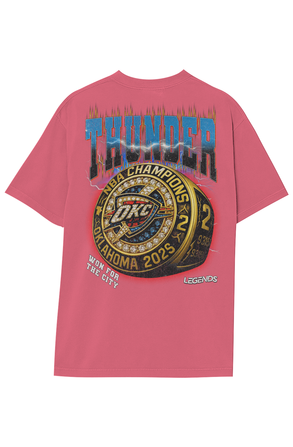 OKLAHOMA CITY THUNDER - NBA FINALS III (DOUBLE SIDED)