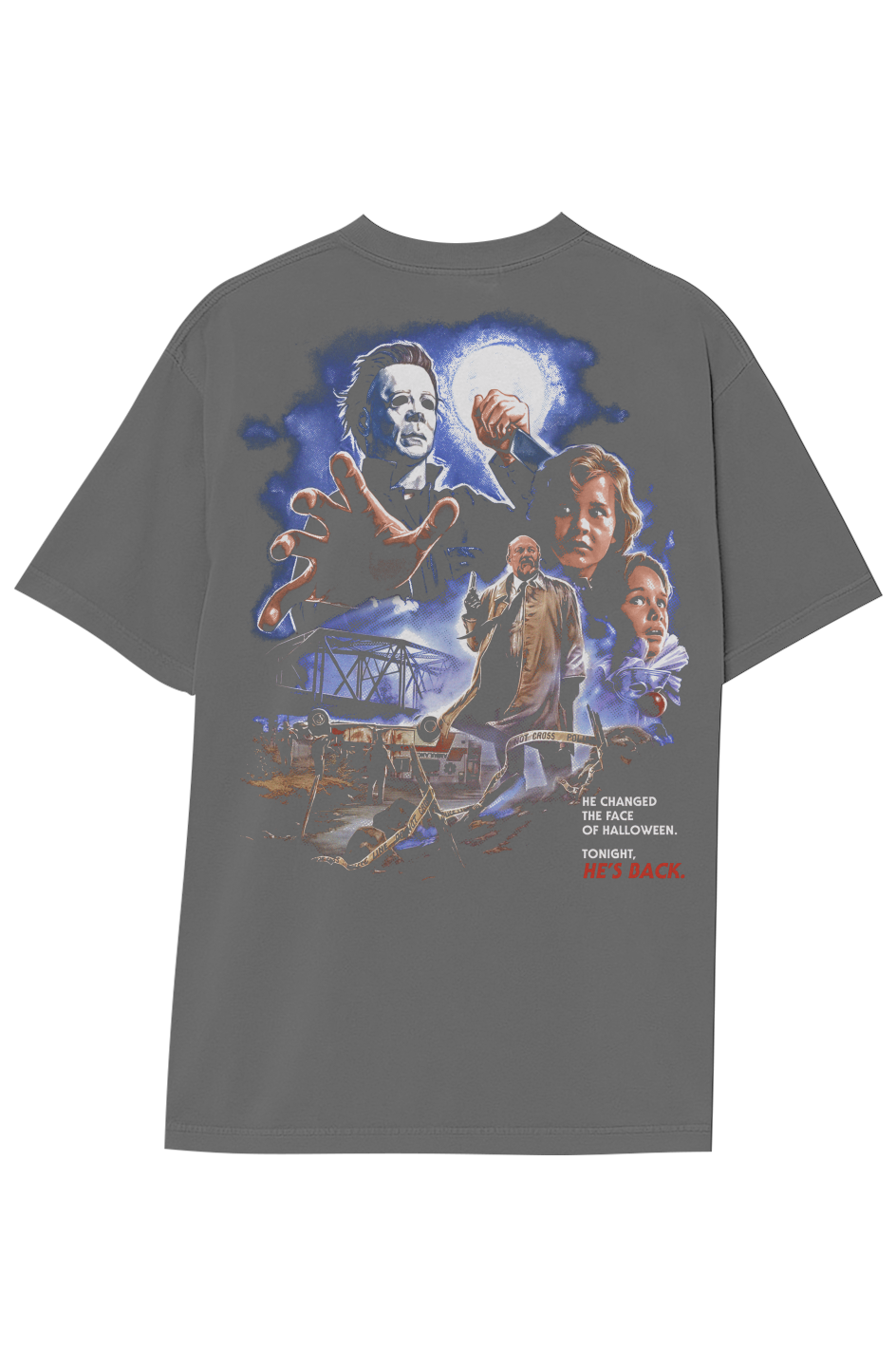 MICHAEL MYERS HE'S BACK TEE (Double Sided)