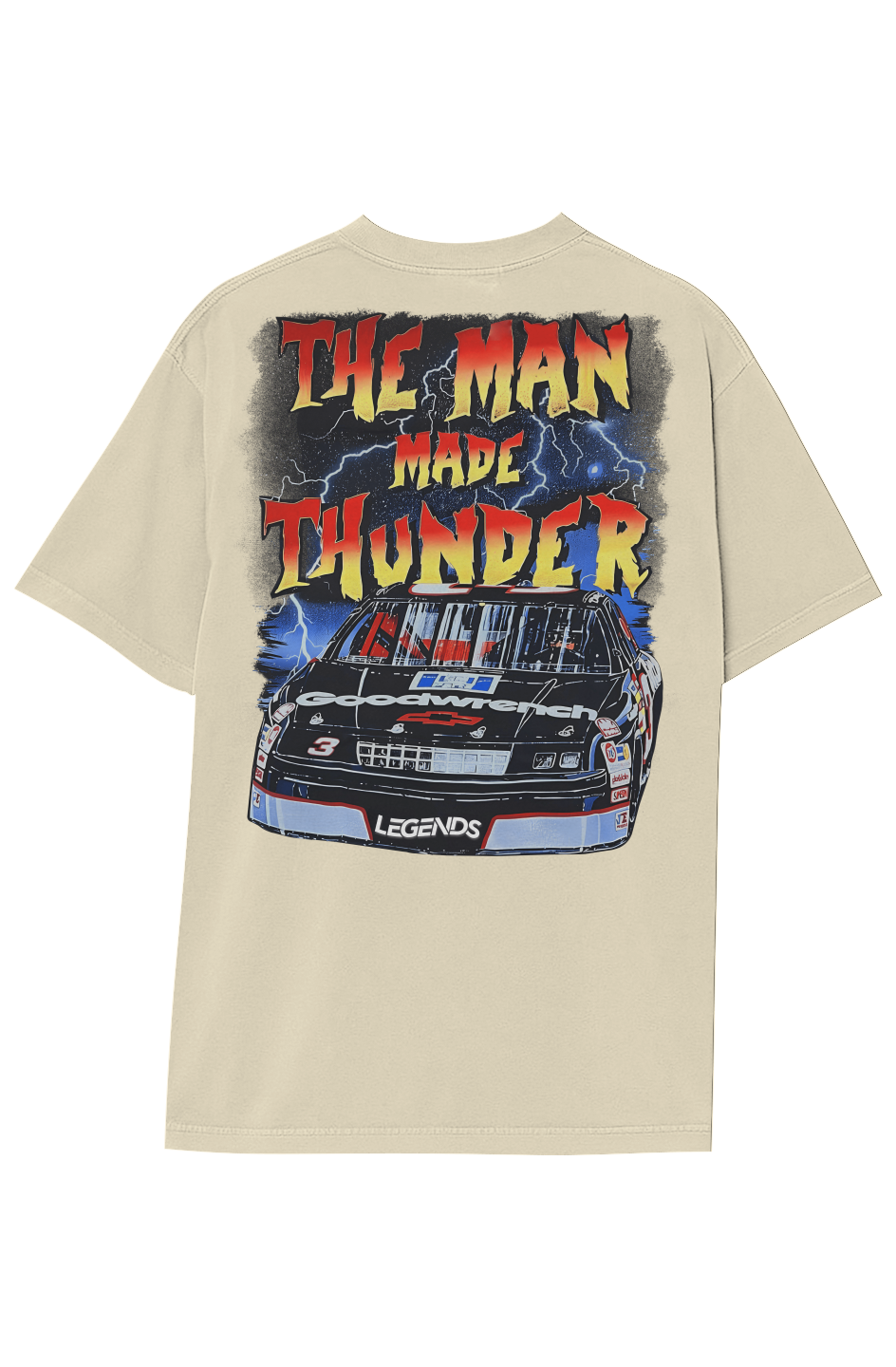 DALE EARNHARDT BORN TO RUN TEE (Double Sided)