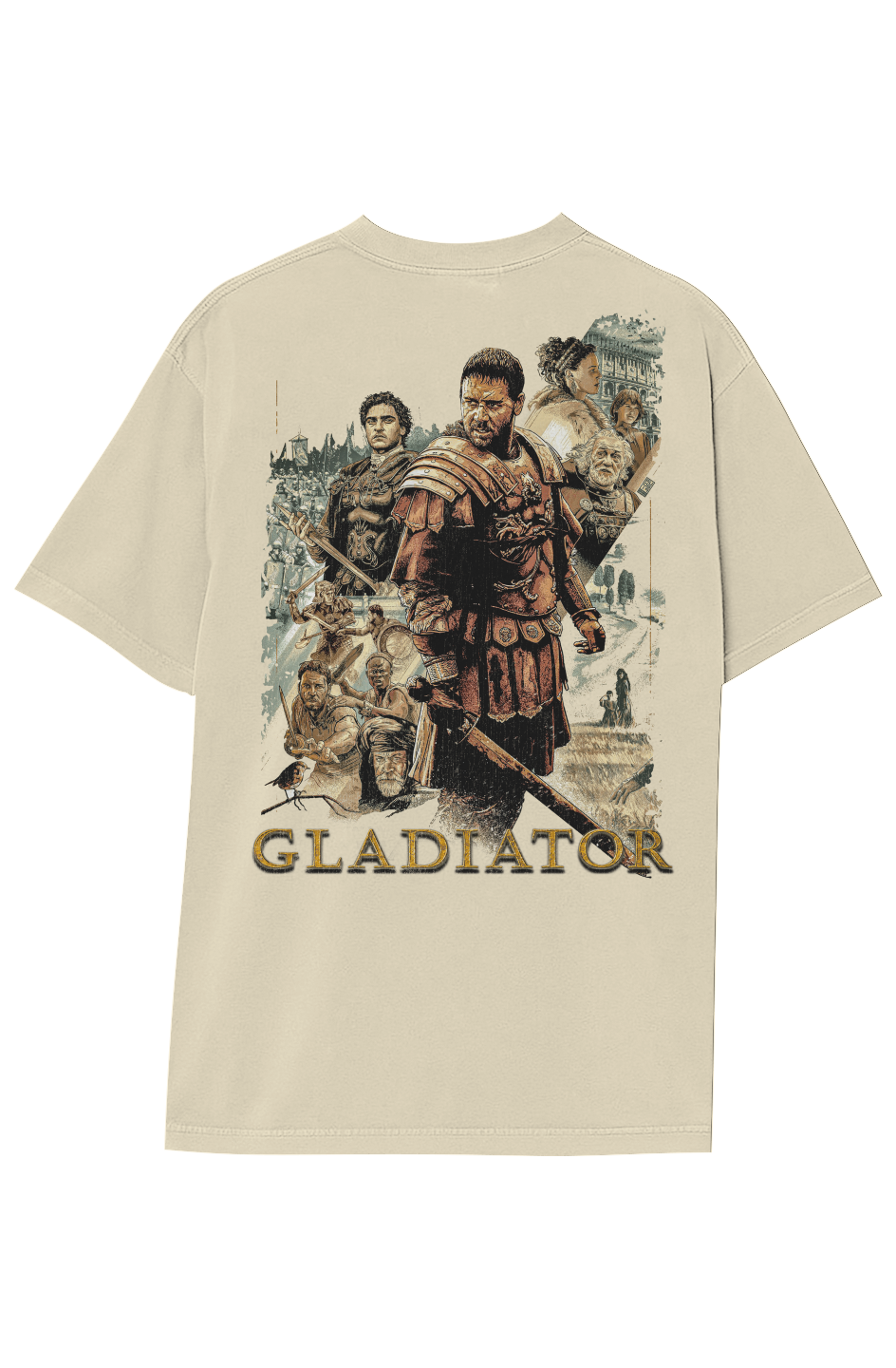 GLADIATOR VINTAGE TEE (Double Sided)