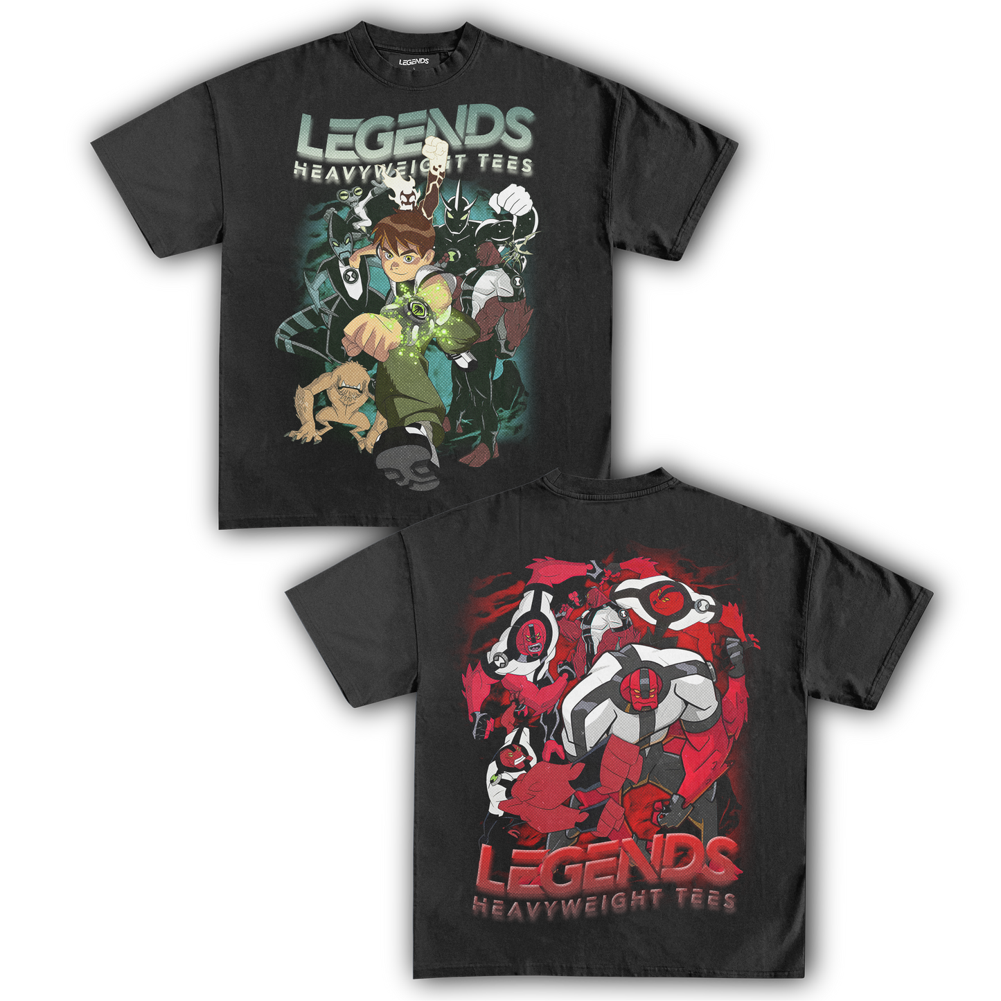 BEN 10 & FOURARMS TEE (DOUBLE SIDED)