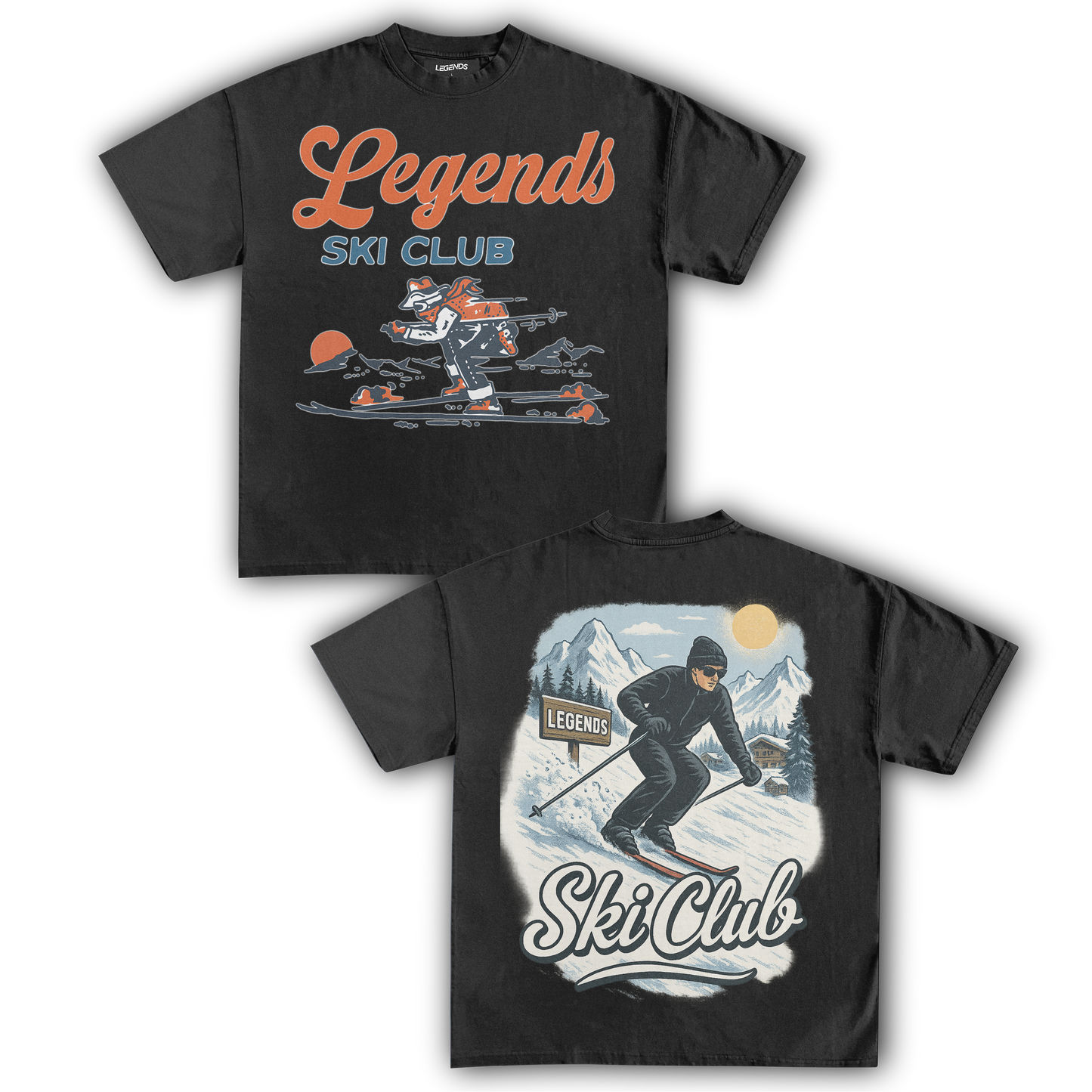 LEGENDS SKI CLUB - SKI CLUB I (DOUBLE SIDED)