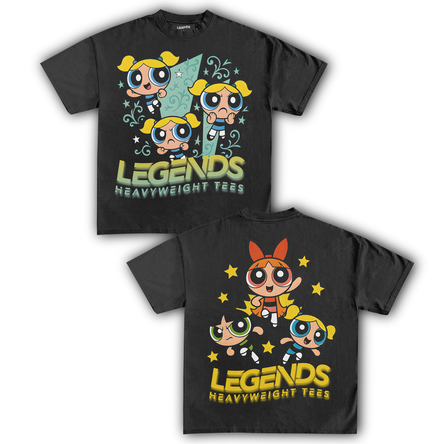 BUBBLES II TEE (DOUBLE SIDED)