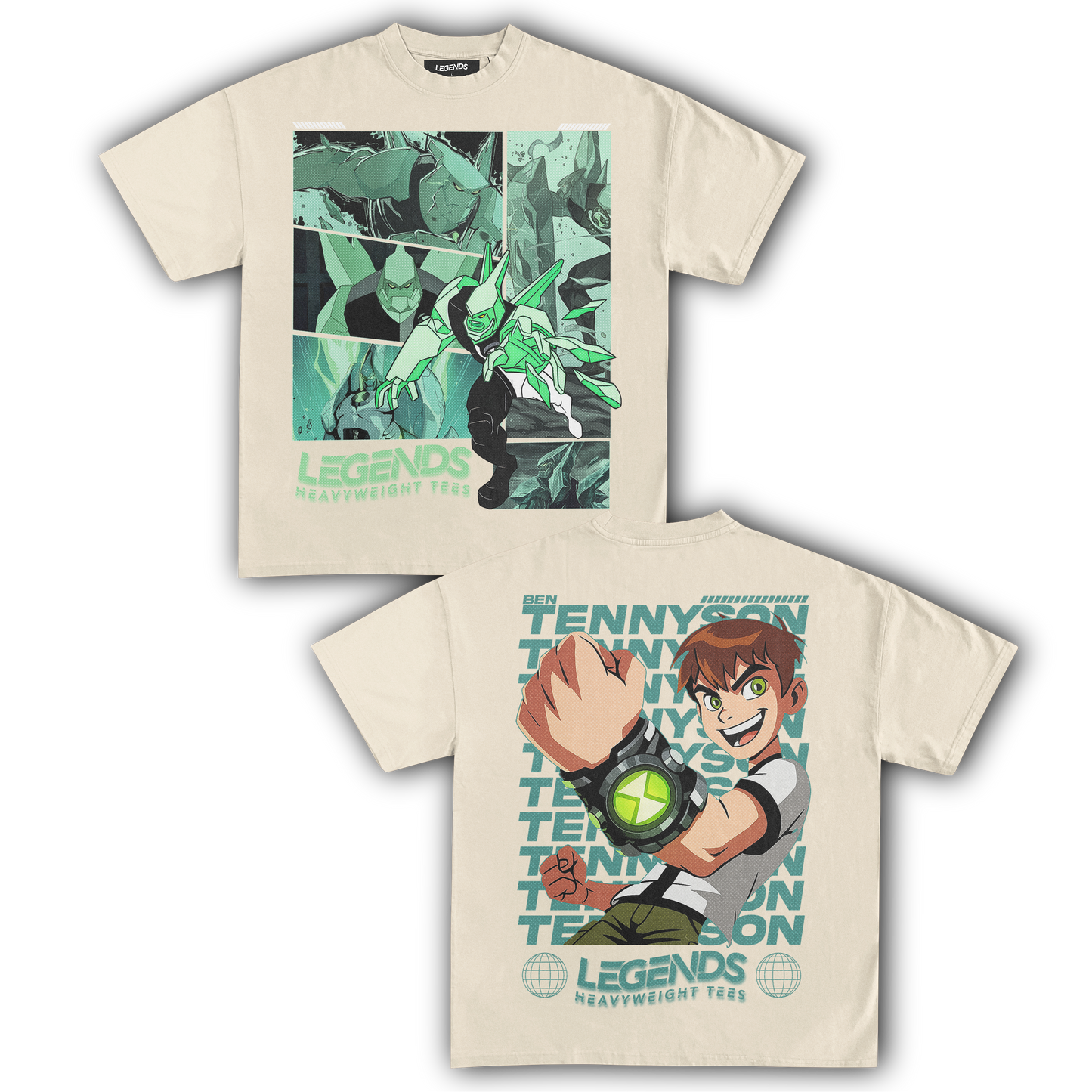 DIAMONDHEAD & BEN TENNYSON TEE (DOUBLE SIDED)