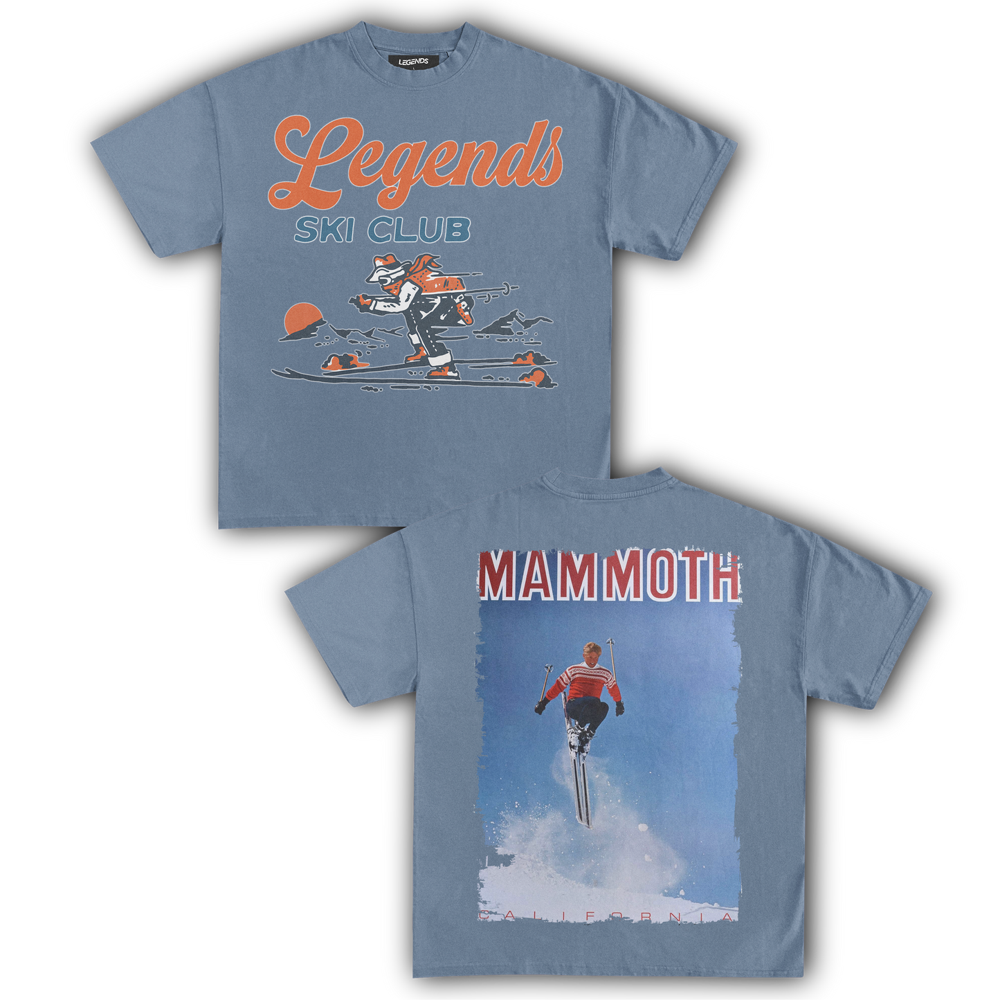 LEGENDS SKI CLUB - MAMMOTH V (DOUBLE SIDED)
