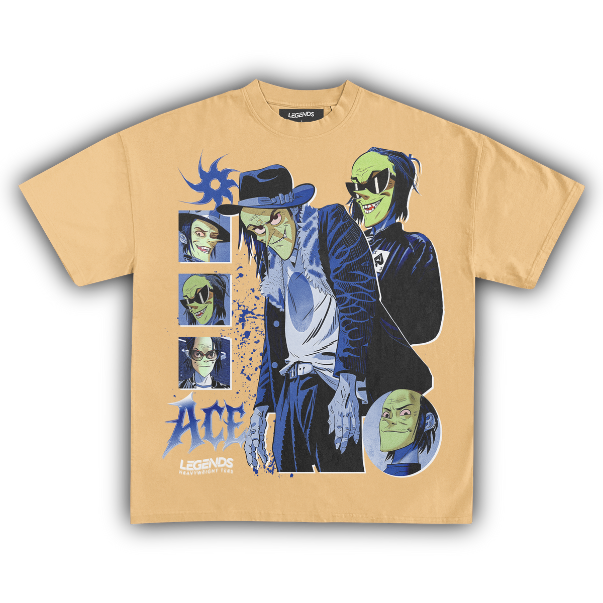 GORILLAZ ACE TEE
