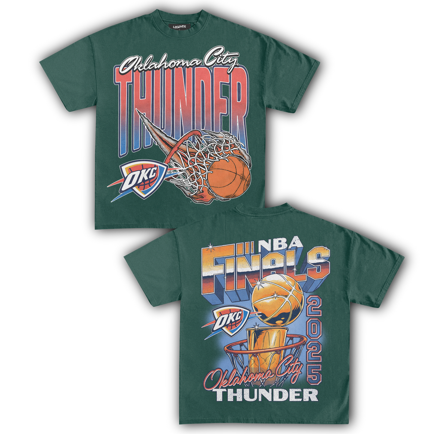 OKLAHOMA CITY THUNDER - OKC II (DOUBLE SIDED)