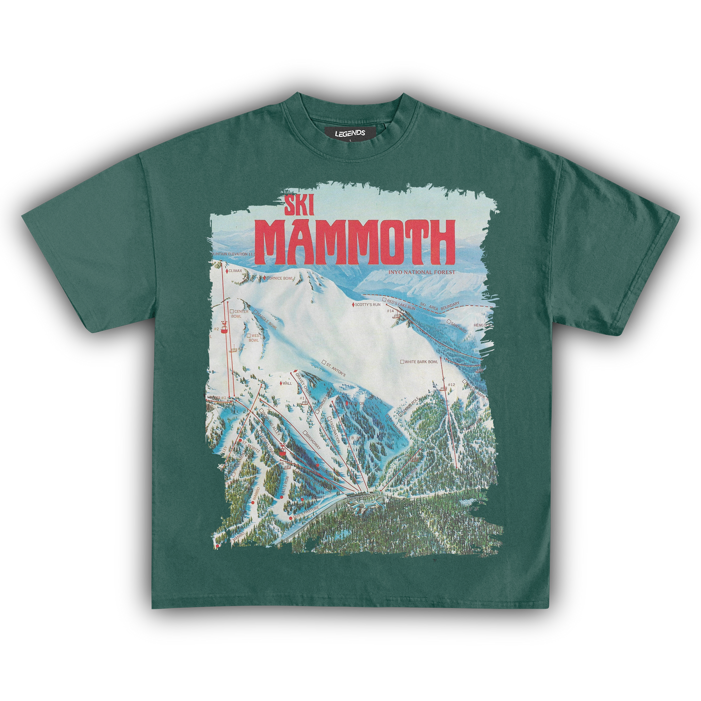 SKI MAMMOTH TEE