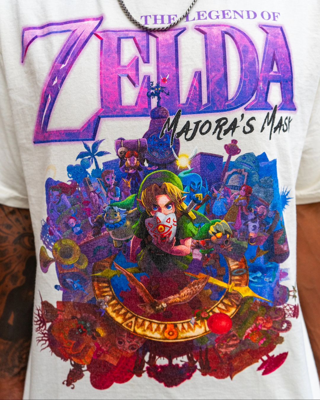 Majora's Mask Tee » Zelda Shirts » Vintage Heavyweight T-Shirt