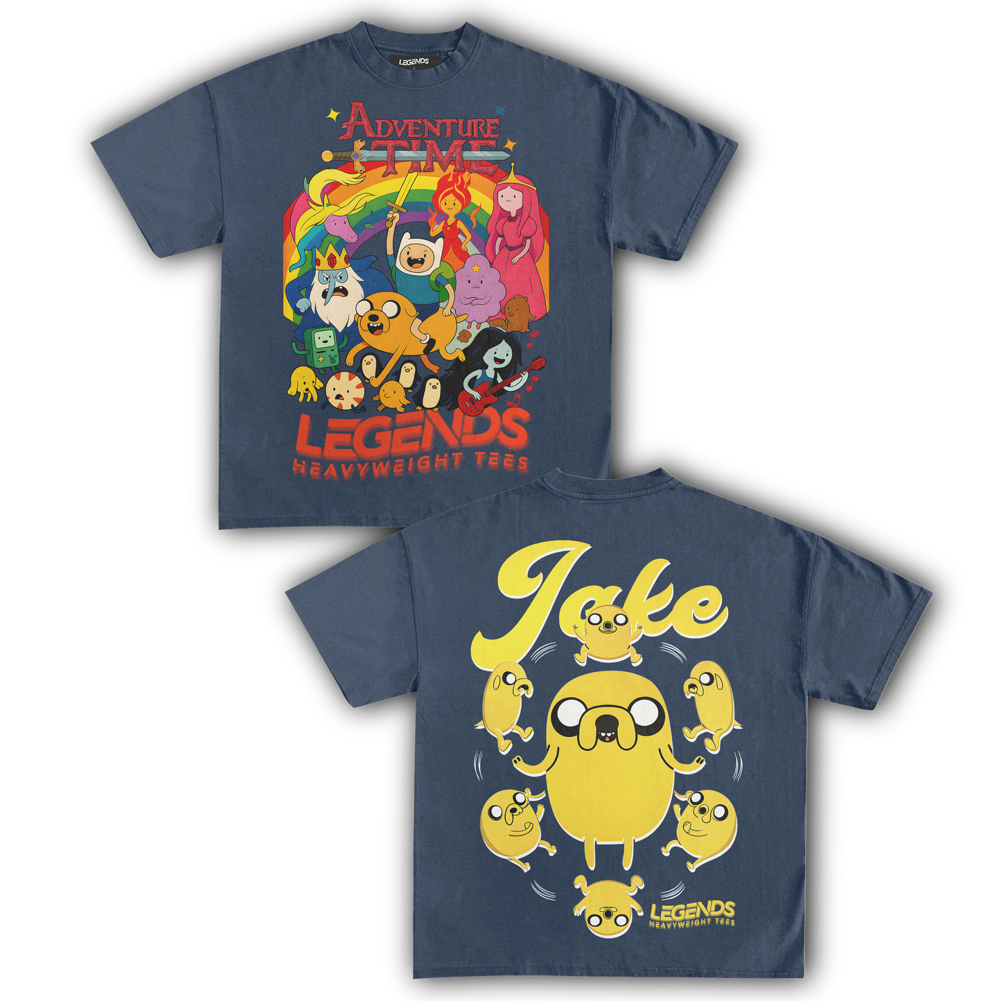 ADVENTURE TIME - JAKE TEE I (DOUBLE SIDED)
