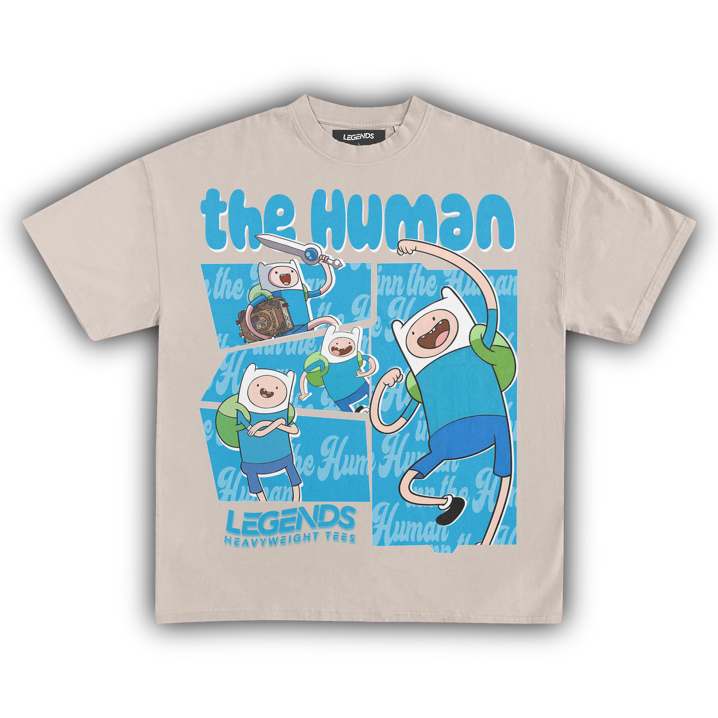 ADVENTURE TIME - FINN THE HUMAN TEE