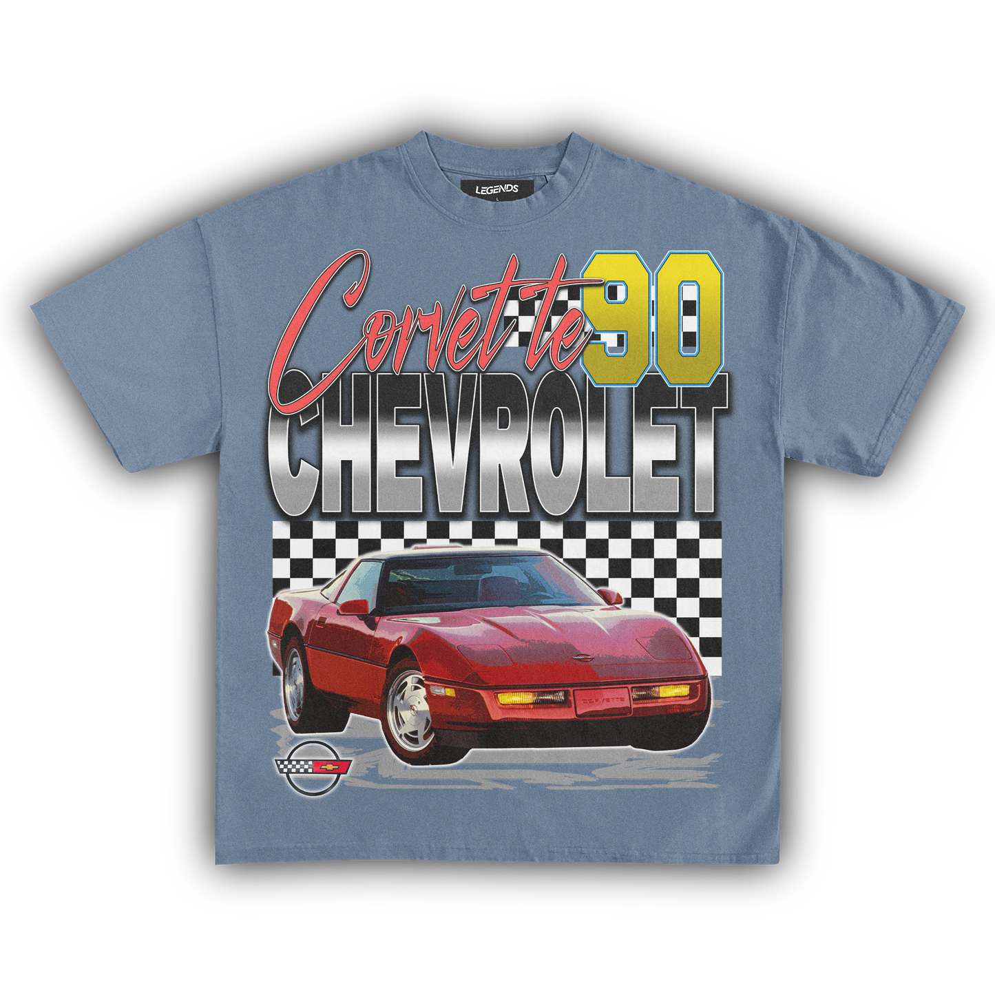 CHEVROLET CORVETTE 1990 VINTAGE TEE