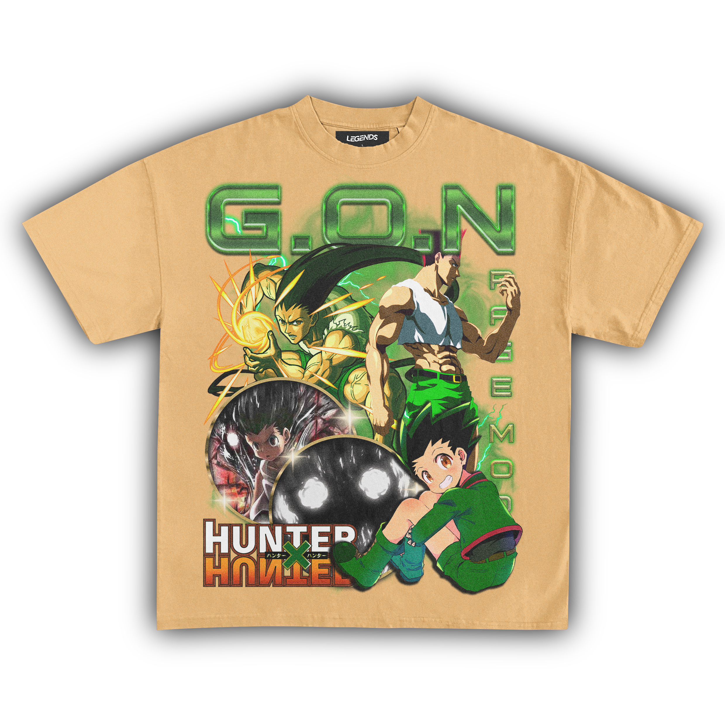 美品⭕️HUNTER x HUNTER アニメTシャツ Hunter x Hunter Gon Tee » Anime Collection » Vintage Heavyweight T