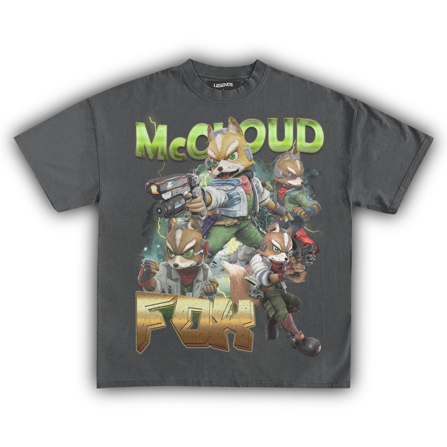 SUPER SMASH BROS FOX TEE