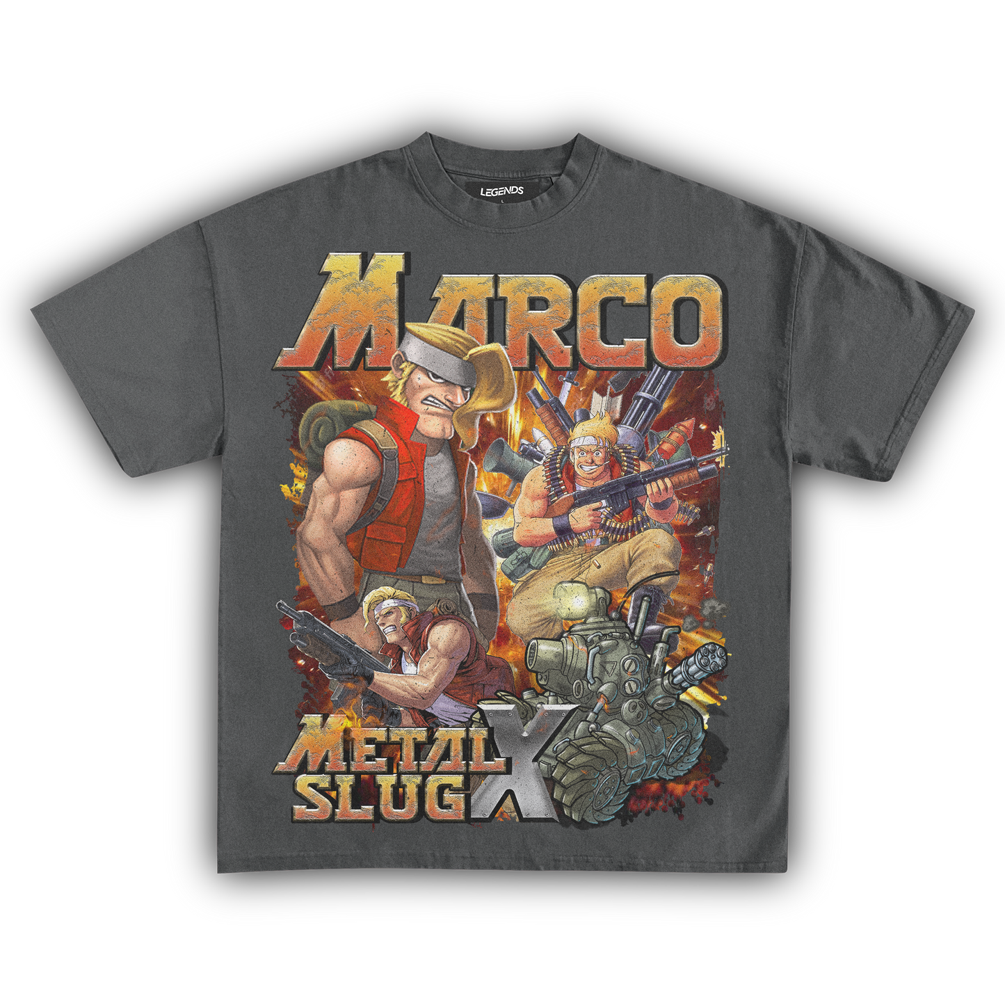METAL SLUG X MARCO TEE