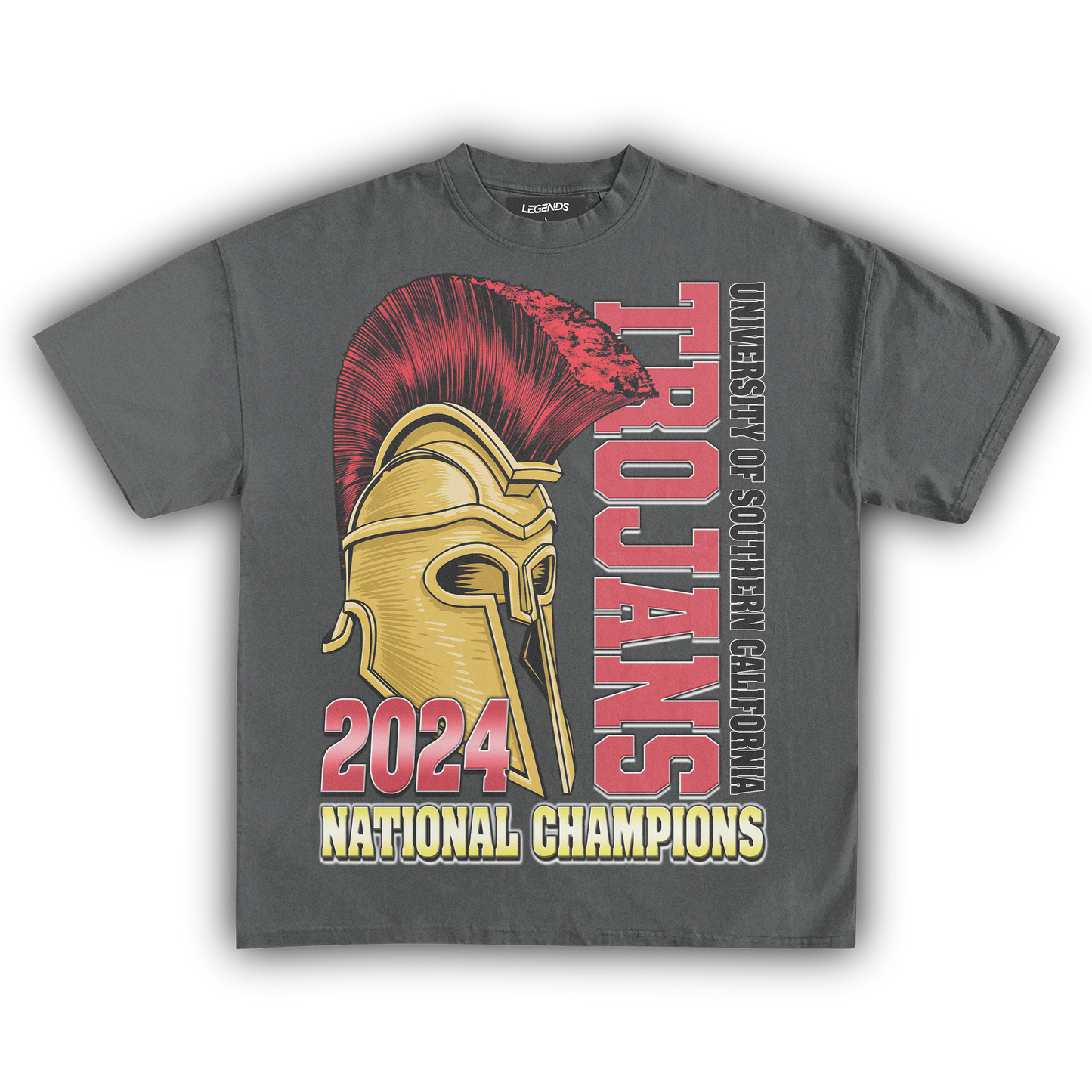 USC TROJANS 2024 NATIONAL CHAMPIONS TEE