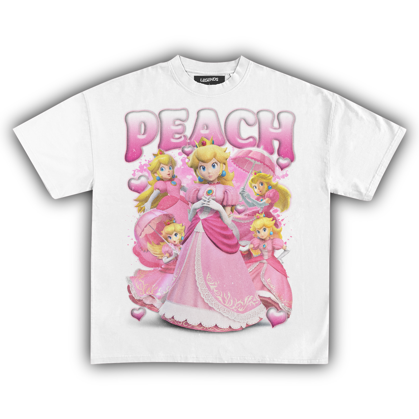 SUPER SMASH BROS PEACH TEE