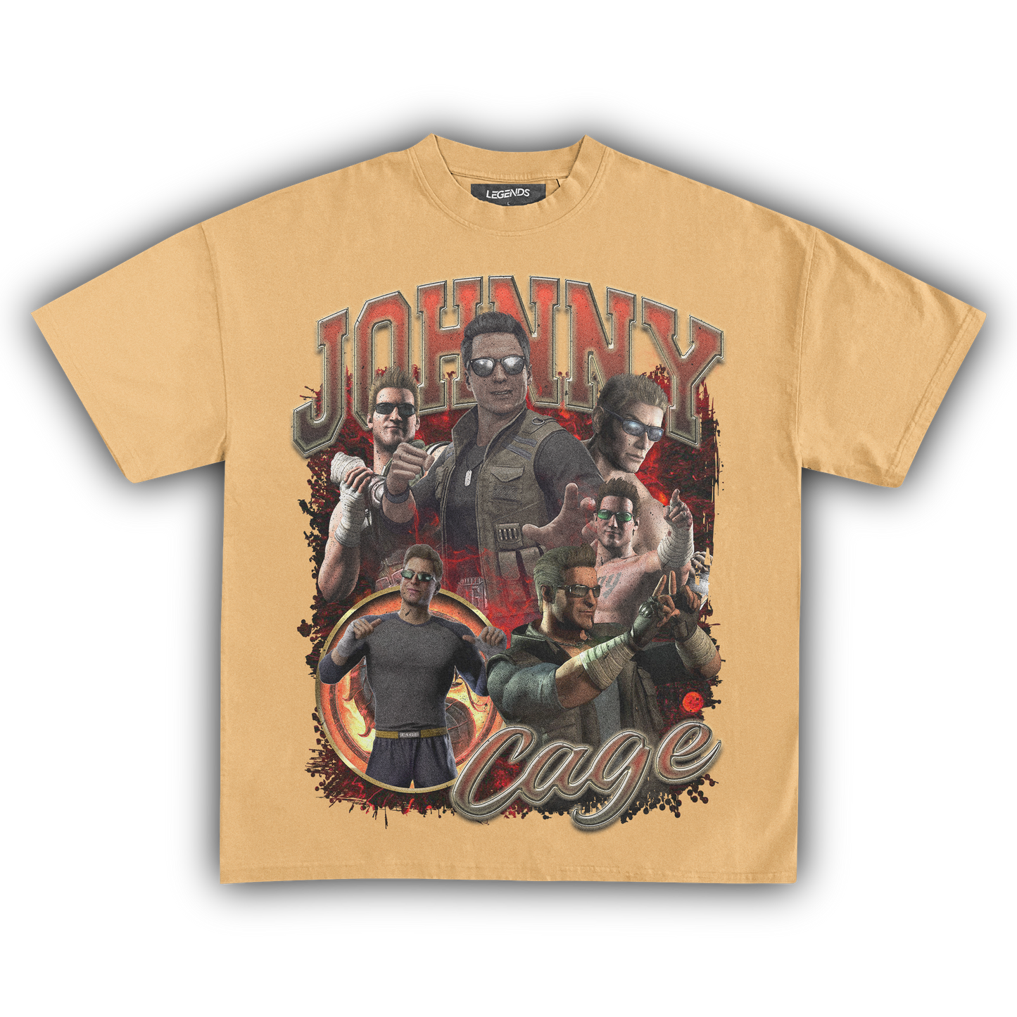 JOHNNY CAGE VINTAGE TEE