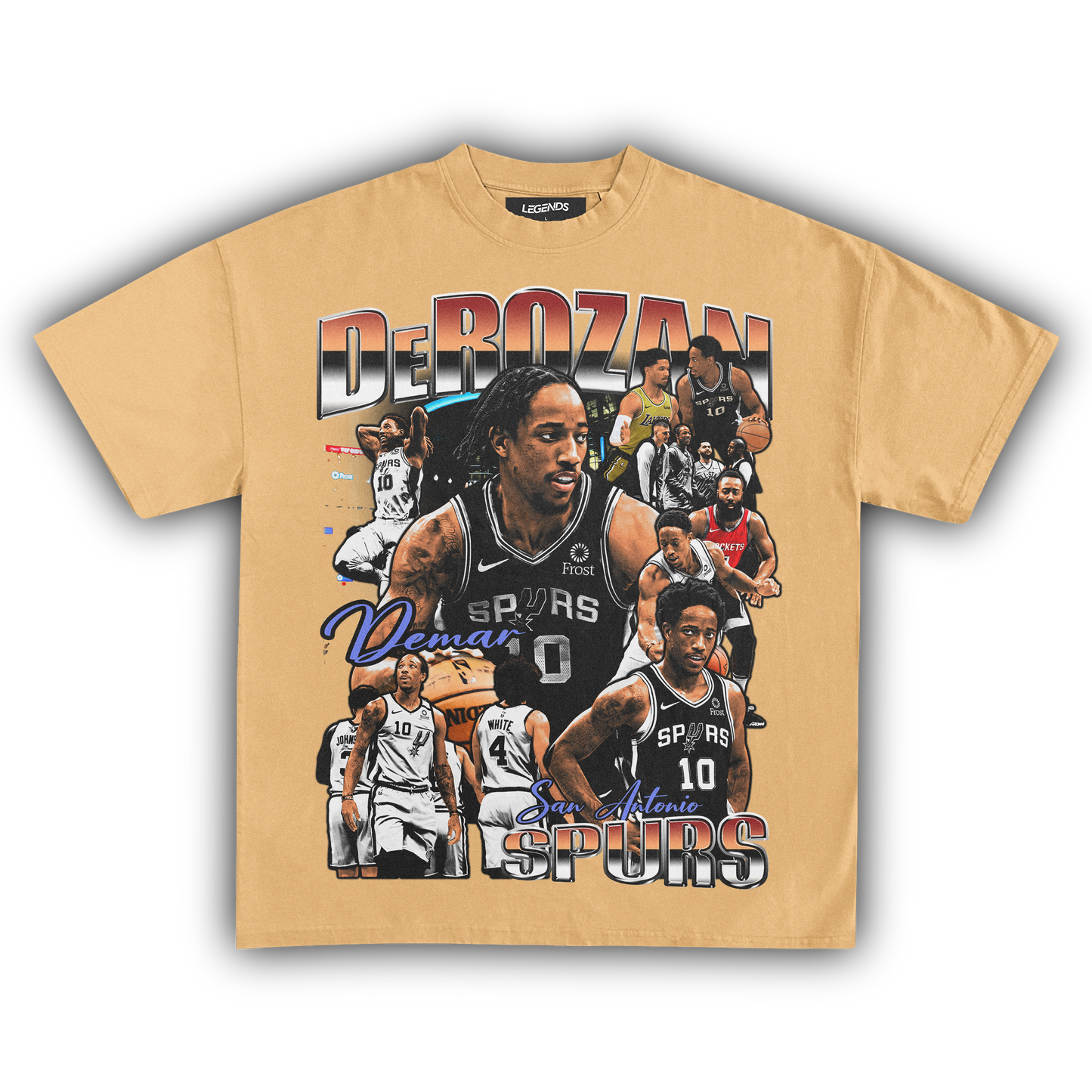 DEMAR DEROZAN SPURS TEE