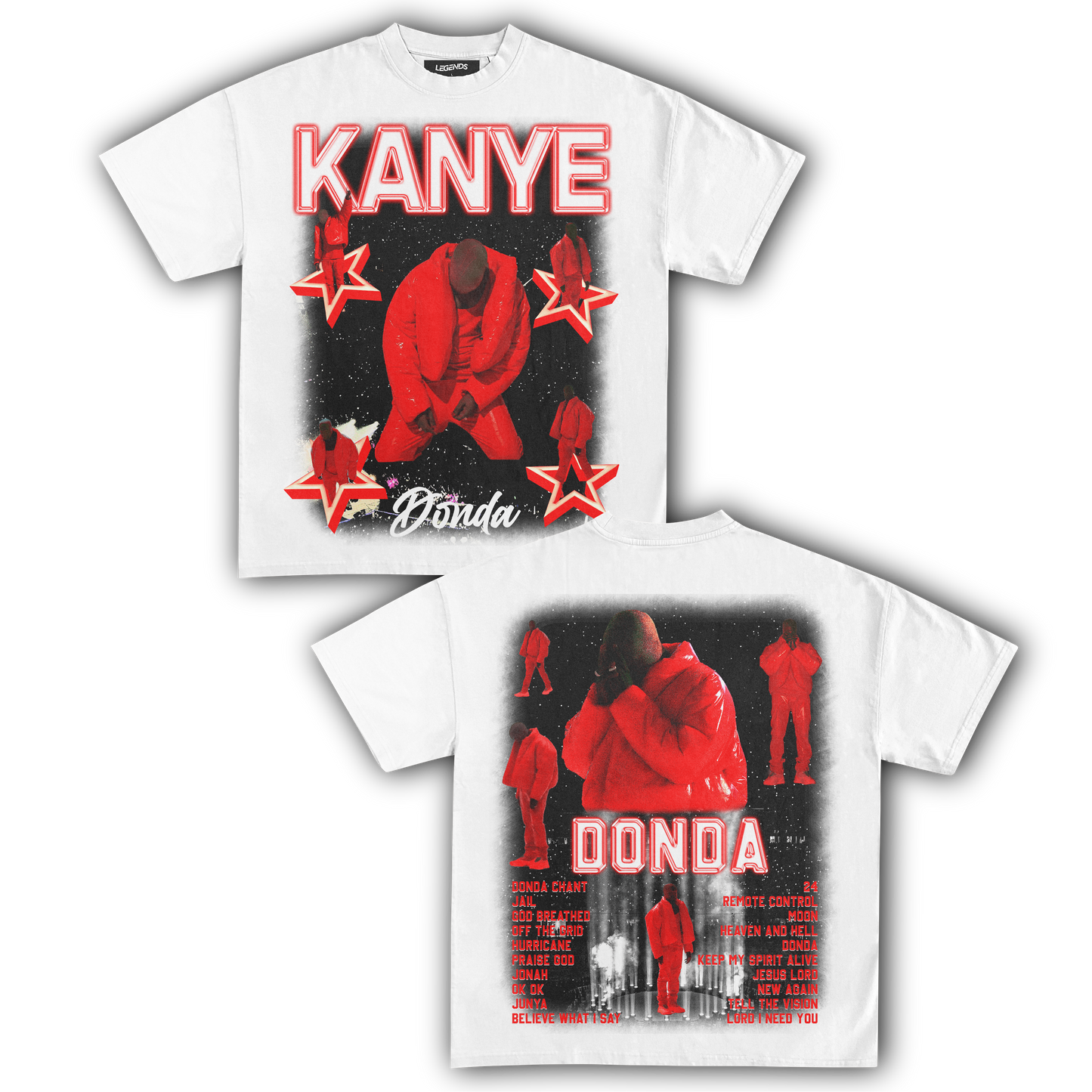 KANYE WEST DONDA TEE (Double Sided)