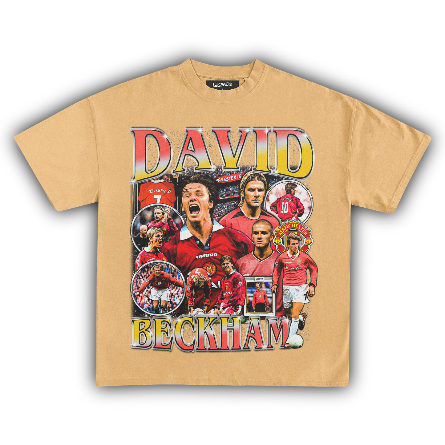 DAVID BECKHAM MANCHESTER UNITED TEE
