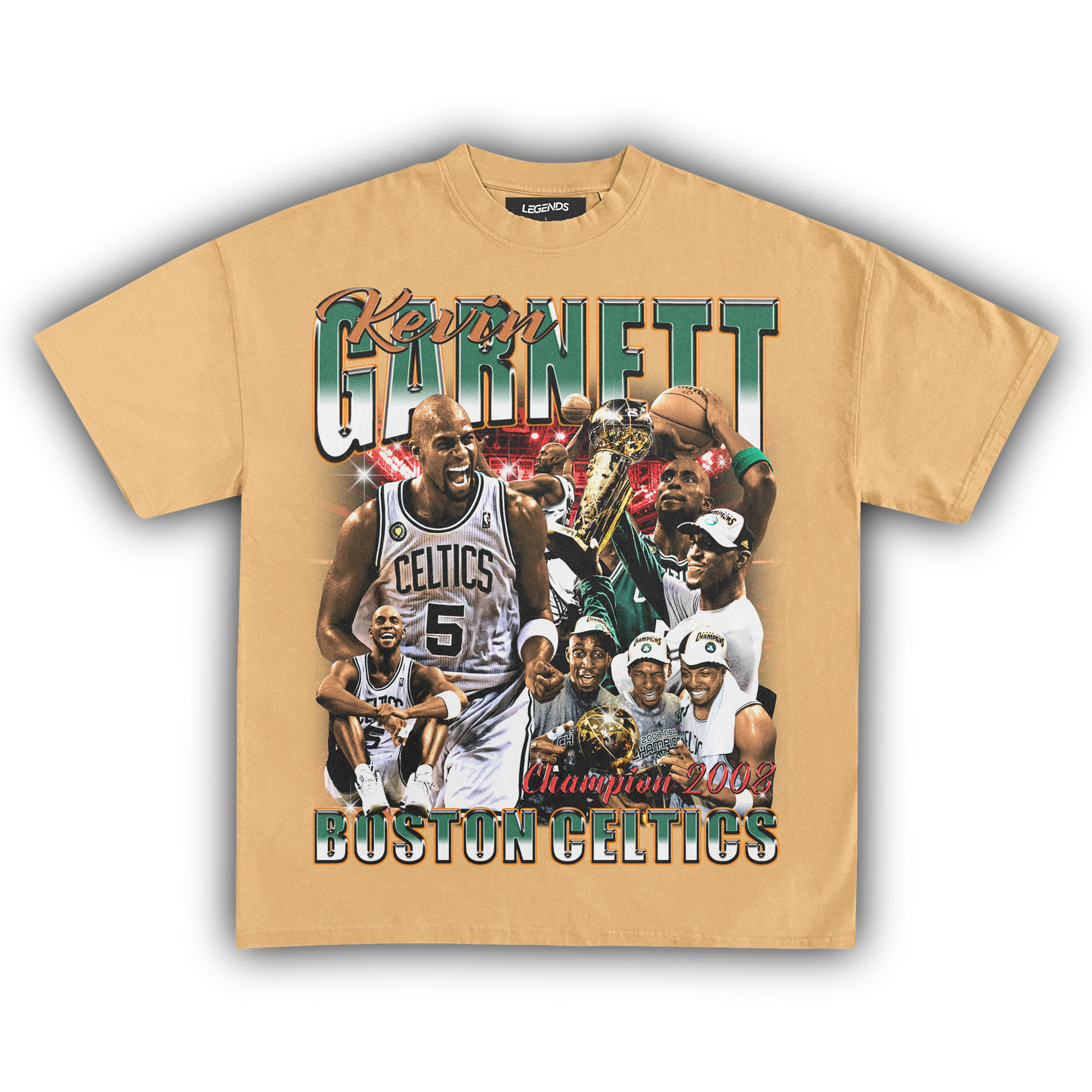 KEVIN GARNETT CELTICS 2008 CHAMPIONS TEE