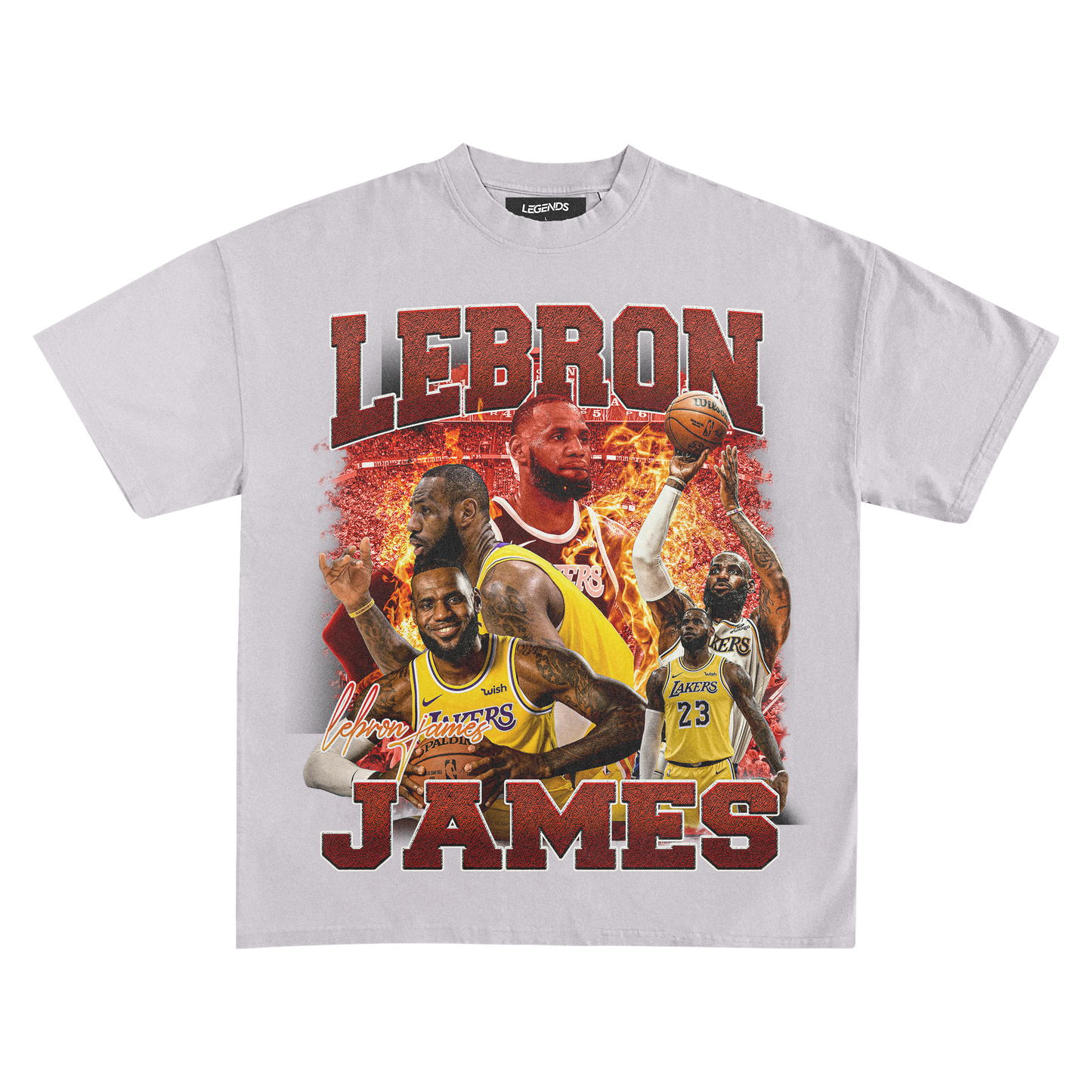 LEBRON JAMES LAKERS TEE