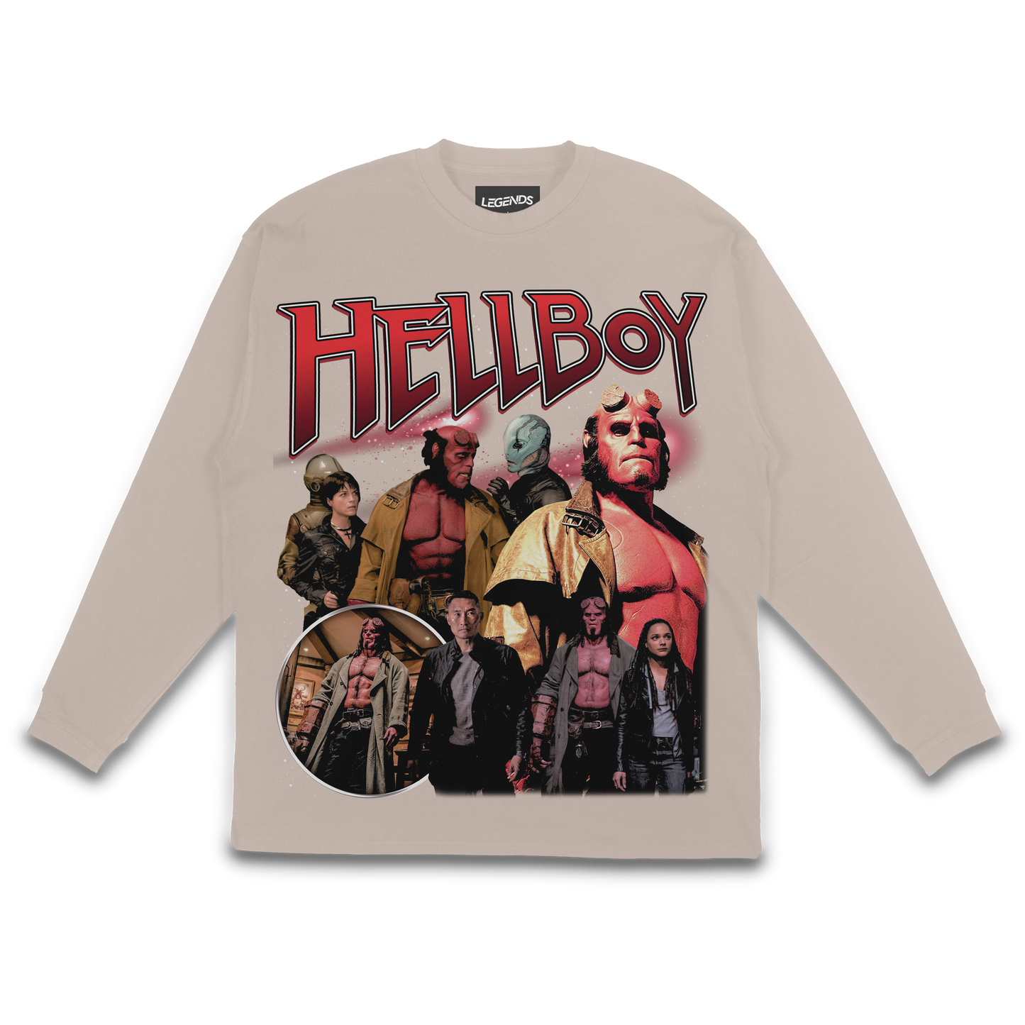 HELLBOY LONG SLEEVE TEE
