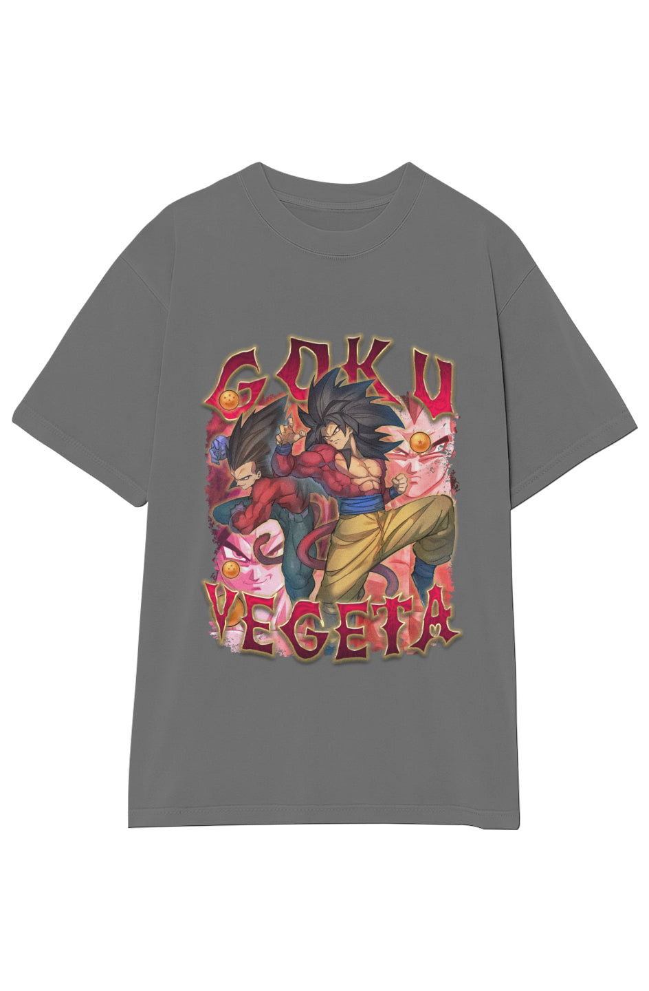 DRAGON BALL Z: GOKU x VEGETA VINTAGE TEE
