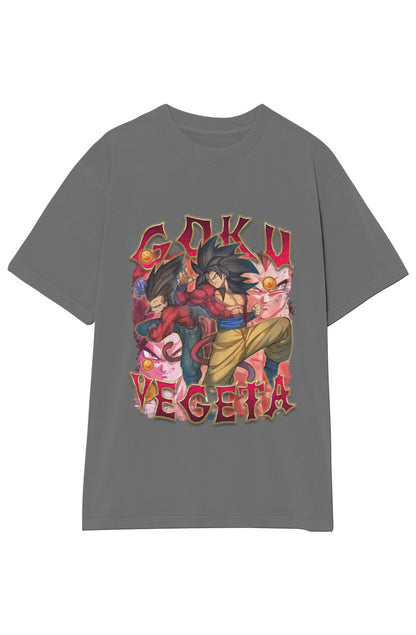 DRAGON BALL Z: GOKU x VEGETA VINTAGE TEE
