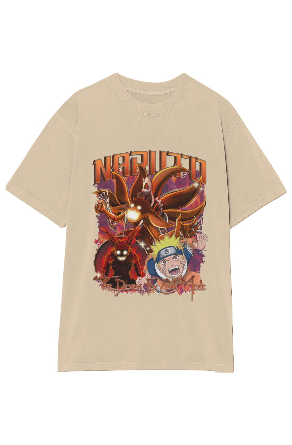 NARUTO 9 TAILS VINTAGE TEE