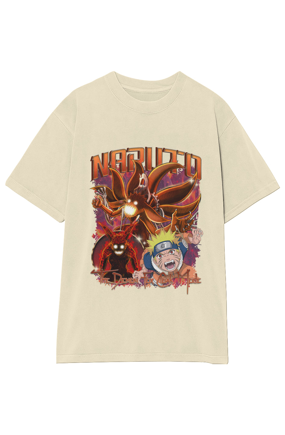 NARUTO 9 TAILS VINTAGE TEE
