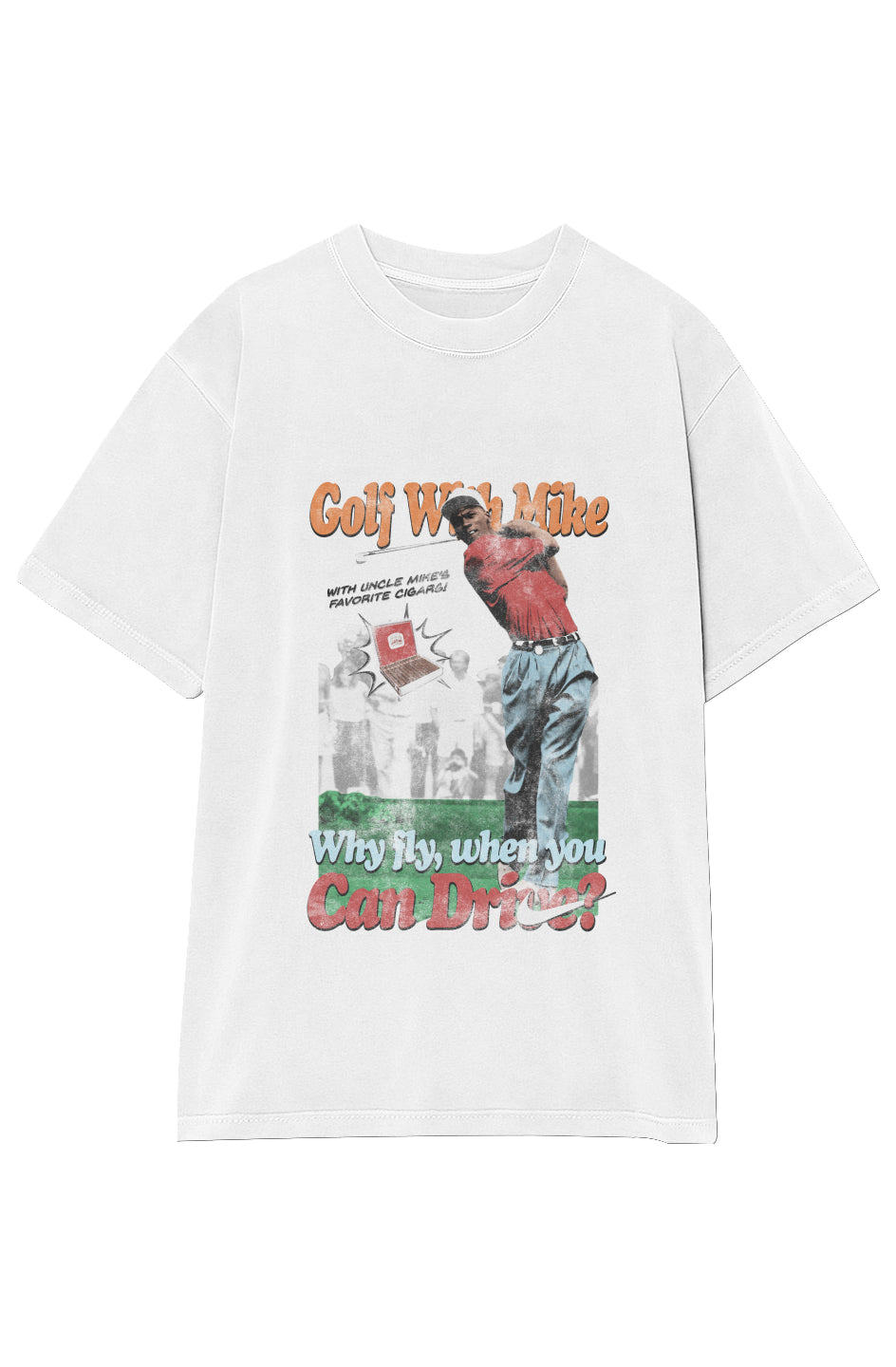 Garment-Dyed Crewneck T-Shirt