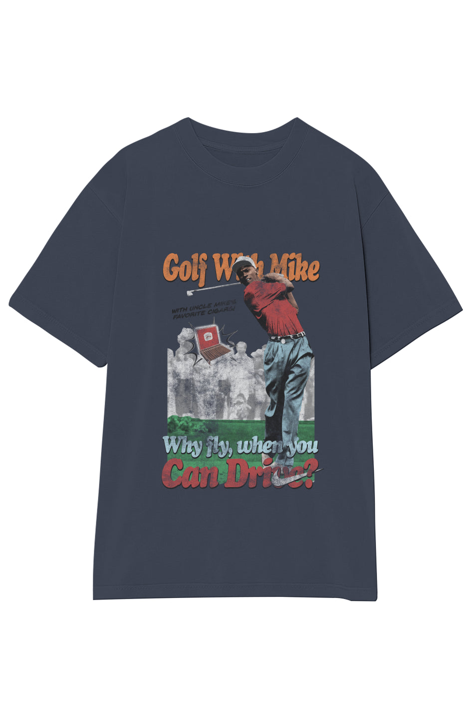 Garment-Dyed Crewneck T-Shirt