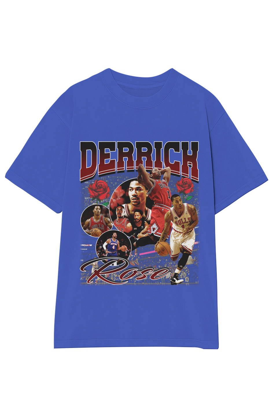 Derrick Rose Tee » Chicago Bulls Basketball » Vintage Heavyweight