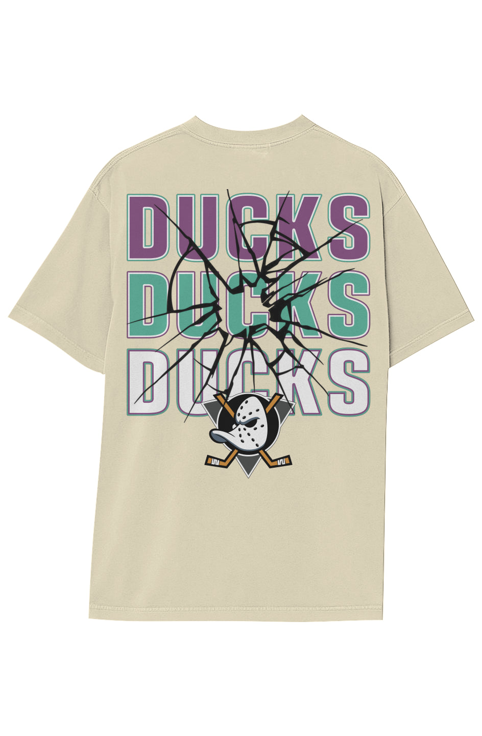 MIGHTY DUCKS HOCKEY TEE (Double Sided)