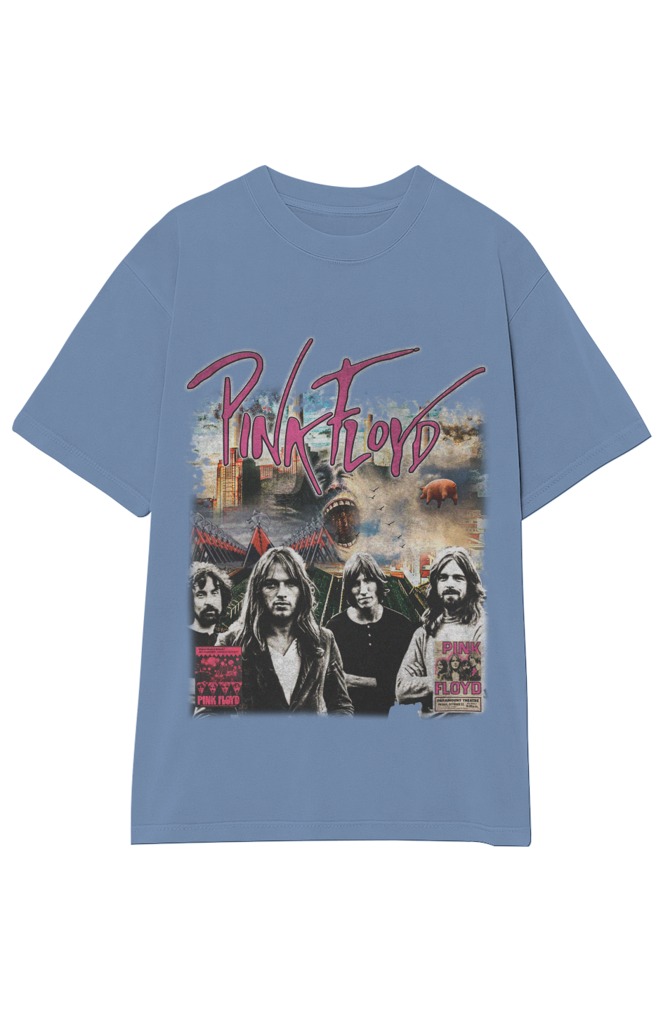 Pink Floyd Retro Tee » Vintage Heavyweight T-Shirt – Legends