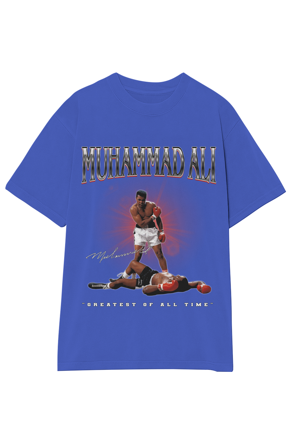 90's Muhammad Ali Tシャツ Muhammad Ali Knockout Tee » Vintage Heavyweight T-Shirt – Legends