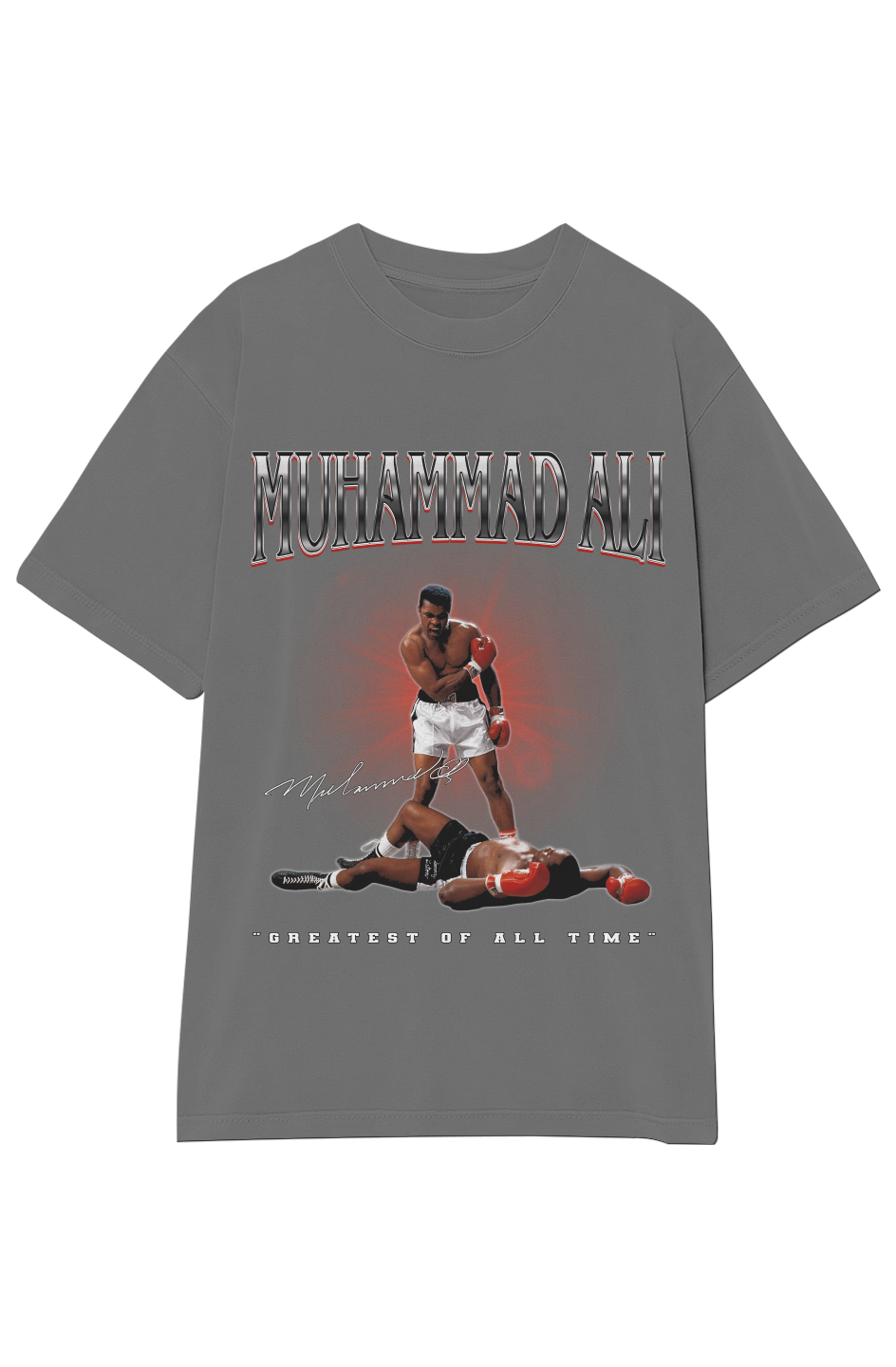 Muhammad Ali Knockout Tee » Vintage Heavyweight T-Shirt – Legends