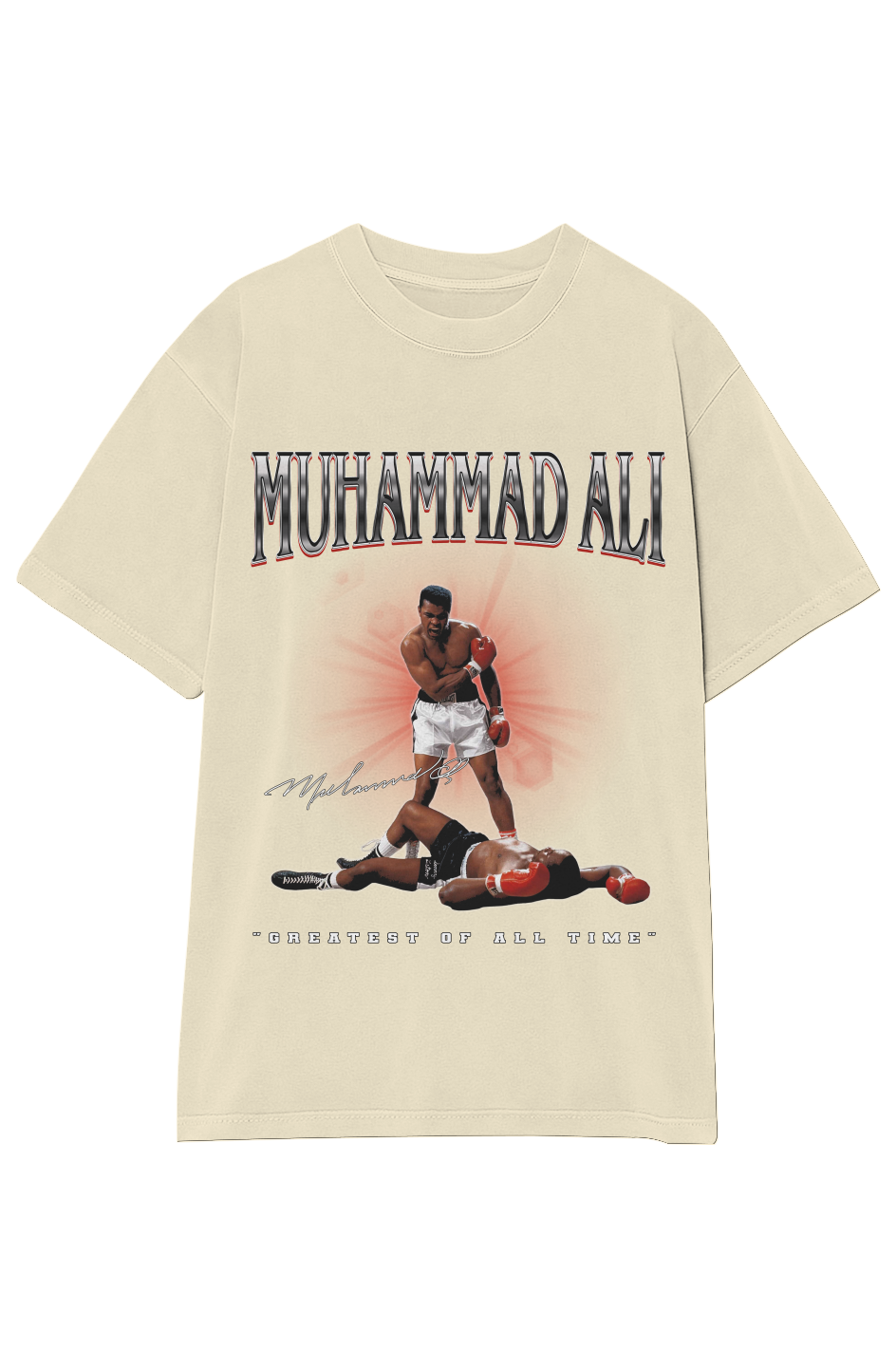 Muhammad Ali Knockout Tee » Vintage Heavyweight T-Shirt – Legends