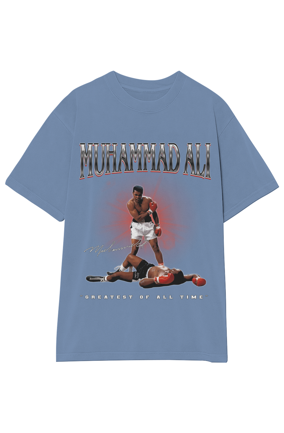90's Muhammad Ali Tシャツ Muhammad Ali Knockout Tee » Vintage Heavyweight T-Shirt – Legends