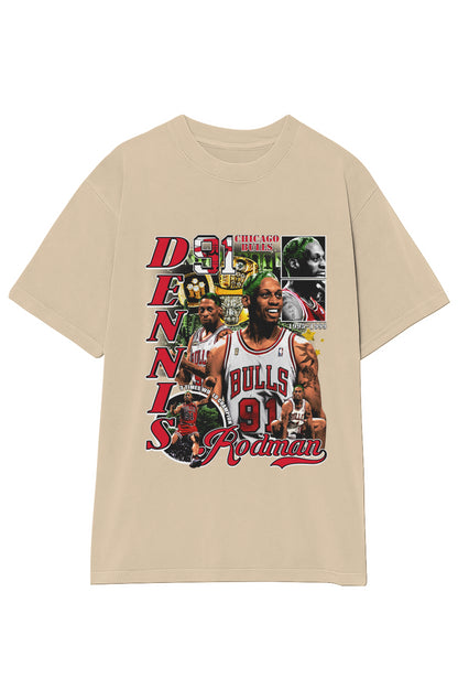 DENNIS RODMAN 3X CHAMPION TEE