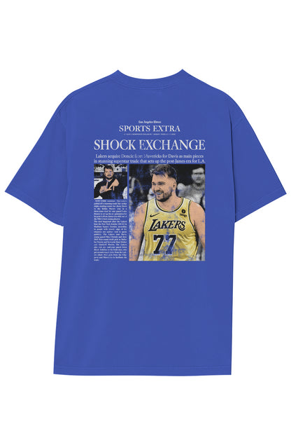 LUKA DONCIC LAKERS TEE (Double Sided)