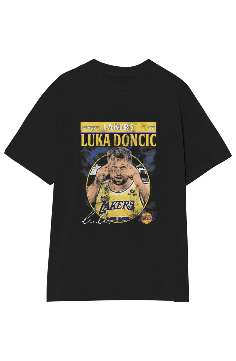 LUKA DONCIC LAKERS TEE (Double Sided)