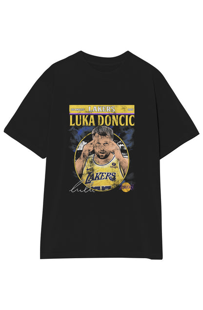 LUKA DONCIC LAKERS TEE (Double Sided)