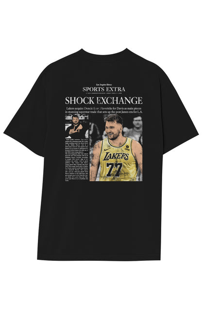 LUKA DONCIC LAKERS TEE (Double Sided)